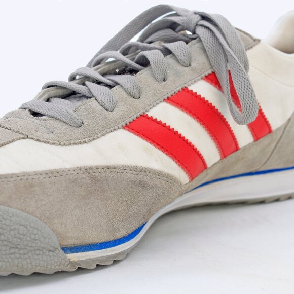 Adidas SL 72 Vintage Originals Mens Red/White/Gray Sneakers: Size 11.5 - Picture 9 of 10